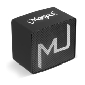 Macjack Wave 120 3 W Bluetooth Speaker Bluetooth v5.0 with Call function,3D Bass Playback Time 10 hrs Black - Black