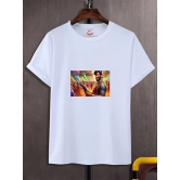 NITYANAND CREATIONS Round Neck White Holi T-Shirt for MEN-HOLI-T-SHIRT-11526-XL