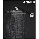 ANMEX Premium 8X8 (8Inch) Stainless Steel UltraSlim Square Rain Shower Head with 24INCH square arm