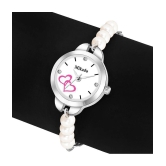 Mikado - White Stainless Steel Analog Womens Watch