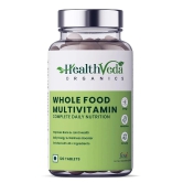 Health Veda Organics Whole Food Multivitamin for Energy, Brain, Heart Health, & Eye Health, 120 Veg Tablets