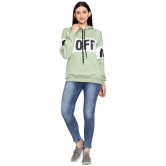 PPTHEFASHIONHUB Fleece Women''s Hooded Sweatshirt ( Turquoise ) - None