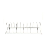 Gehwara - Silver Stainless Steel Dish Racks ( Pack of 1 ) - Silver