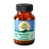 Organic India Breathe Free - Pack of 60 Capsules Bottle