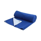 Quick Dry Baby Changing waterproof Bed Protector COBALT Double Bed Cover Rubber Sheet - XL - 240 cm upwards