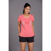 Angelic Pink Oversized T-Shirt for Women