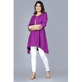 SIPET - Purple Rayon Womens Tunic ( Pack of 1 ) - None