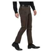 Inspire Clothing Inspiration - Brown Polycotton Slim - Fit Mens Formal Pants ( Pack of 1 ) - None