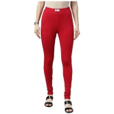 Jcss - Red Lycra Women's Leggings ( Pack of 1 ) - XXL