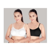 HAYA Multicolor Polyester Non Padded Womens Cami bra ( Pack of 2 ) - None