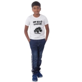 Boys Cotton Off Road Adventure Half Sleeve TShirt (White) PID41494