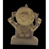 VRINDA METAL ART Brass Ganesh Idol  Idol