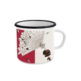 Enamel Mug - Japanese Fan-11oz