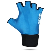 Aivin Spectre Unisex PVC Foam Gym Gloves With Half-Finger Length - M