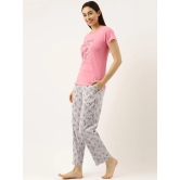 Women T-shirt & Pyjamas Nightsuit-S / Pure Cotton