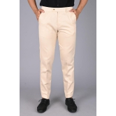 MANCREW - Beige Viscose Slim - Fit Men's Formal Pants ( Pack of 1 ) - None