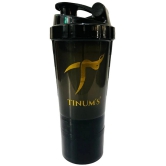 TINUMS Plastic Black 500 mL Sipper,Shaker,Bottle ( Pack of 1 ) - Black