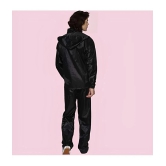 PPTHEFASHIONHUB Black Polyester Mens Rain Suit ( Pack of 1 ) - M