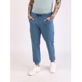 Bewakoof - Fleece Blue Men's Joggers ( Single Pack ) - None