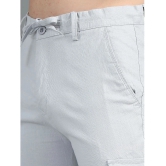 Paul Street Silver Linen Mens Shorts ( Pack of 1 ) - None