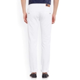 Rodamo  Men White Slim Fit Trousers