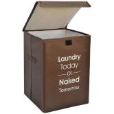 HOMETALES - Brown Laundry Bag