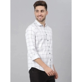 Dennis Lingo - White 100% Cotton Slim Fit Mens Casual Shirt ( Pack of 1 ) - None