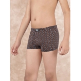 Pack of 3 Dollar Bigboss Cotton Blend Boys Trunks ( Multi Color ) MBKTR-10-CZYLNG-PO3-CO1 - None