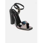 MARC LOIRE - Dark Grey Women's Sandal Heels - None