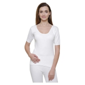 Bodycare Insider Cotton Blend Topwear - White - 4XL