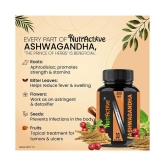 NutrActive Ashwagandha Capsules (500mg) 30 no.s