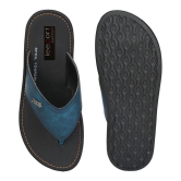 Leeport Blue Flip Flops - 8