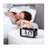 bulfyss Digital LCD Electronic Clock Alarm Clock - Pack of 1