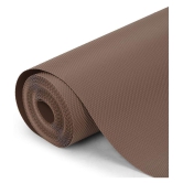 EASYHOME Multipurpose ( 45 cm X 1.5 m) EVA Anti-Slip Mat Liners For Bathroom, Kitchen, Fridge & Table Mat- Brown (45cmx150cm)