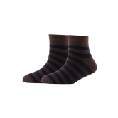 Men Pack Of 2 Striped Cotton Ankle Length Socks