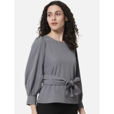 ALL WAYS YOU Women Top Polyester fabric  Grey XS