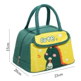 House Of Quirk Green Lunch Bags ( 1 Pc ) - Green