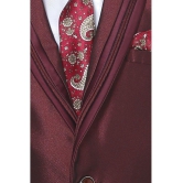 DKGF Fashion - Maroon Polyester Boys Suit ( Pack of 1 ) - None