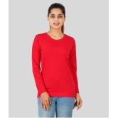 ferocious - Red Cotton Regular Fit Women's T-Shirt ( Pack of 1 ) - None