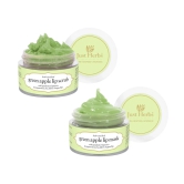 Herb Enriched Lip Scrub & Mask Duo 15 g green_apple_combo