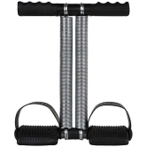 Double Spring Tummy Trimmer For Home Gym Workout - Black