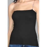 Madam Camisole Cotton Blended Camisoles - Black Single - None