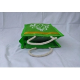 Green Color Mini Jute Bag