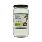 Farm Naturelle -100 % Pure Organic Extra-Virgin Cold Pressed Coconut Oil (Glass Bottle - 750 ml)