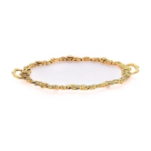 Handa 1 Pcs Acrylic Gold Tray - Gold