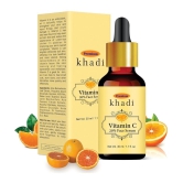 Premium Khadi Face Serum Vitamin C Daily Care For Normal Skin ( Pack of 1 )