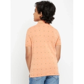 UNIBERRY - Peach Cotton Blend Boys Polo T-Shirt ( Pack of 1 ) - None