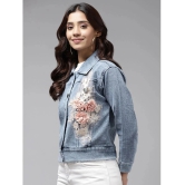 Aarika - Denim Blue Denim Jacket - None