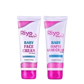 Baby Face Cream & Diaper Rash Cream Combo