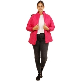 PPTHEFASHIONHUB - Polyester Pink Hooded Jackets - None